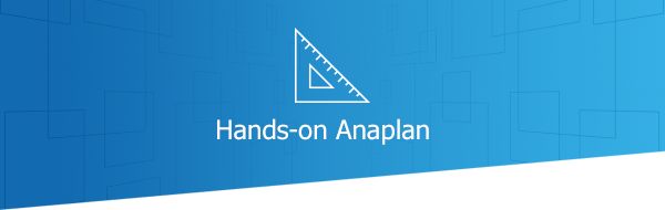 Anaplan dashboard tips and tricks